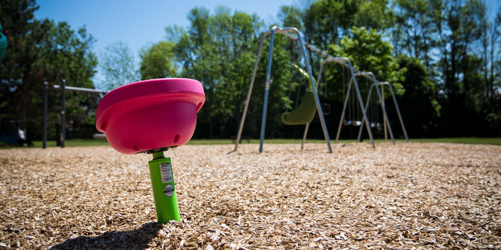 Playground and park in Sheridan neighbourhood Mississauga for families