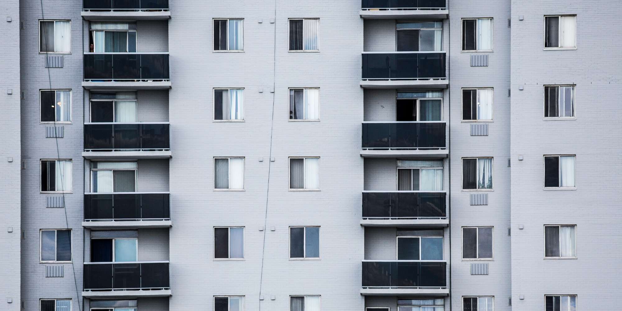 Townhomes and residential buildings in Erindale neighbourhood Mississauga