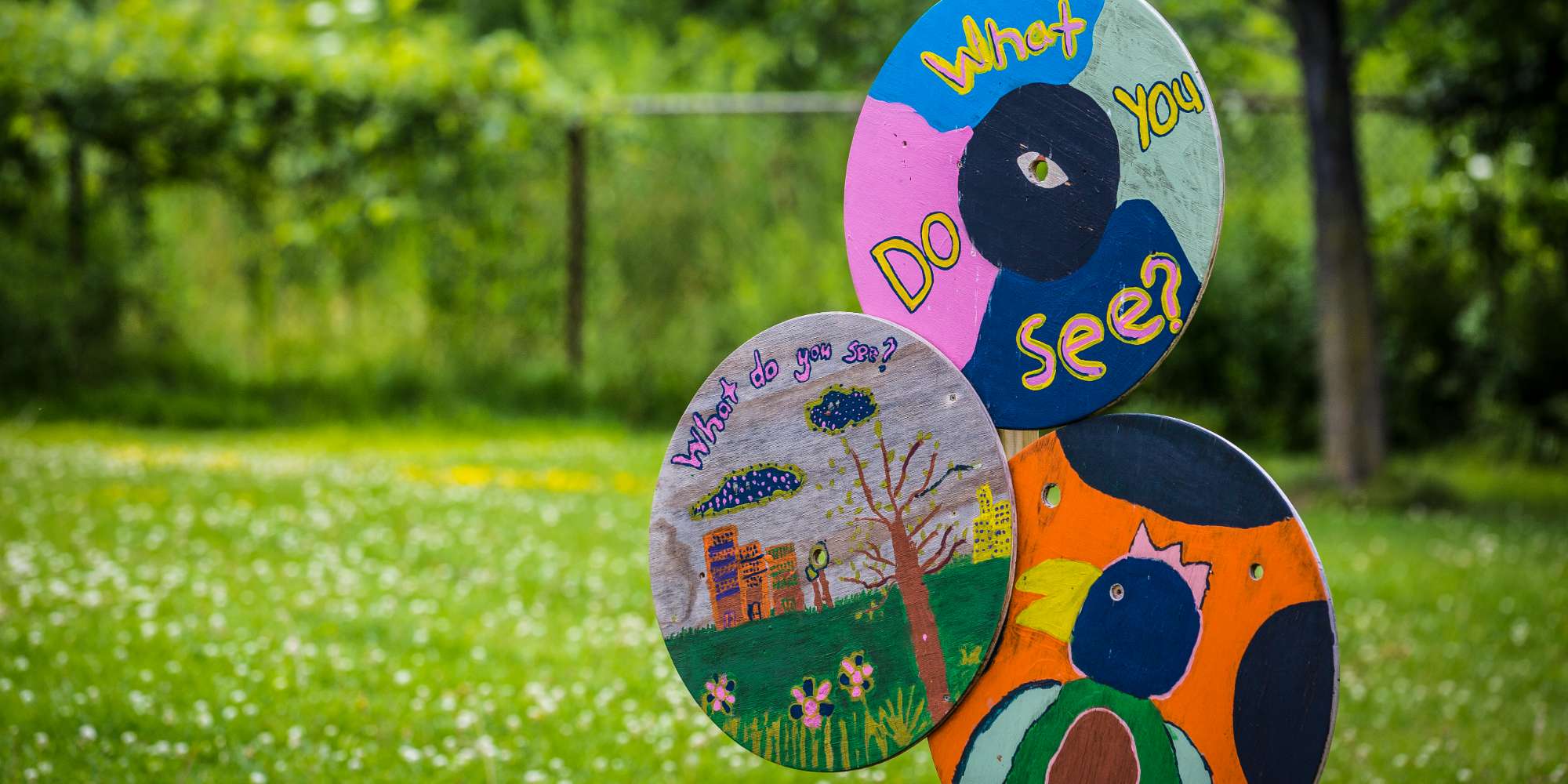 Playground and park green space in Fairview neighbourhood Mississauga