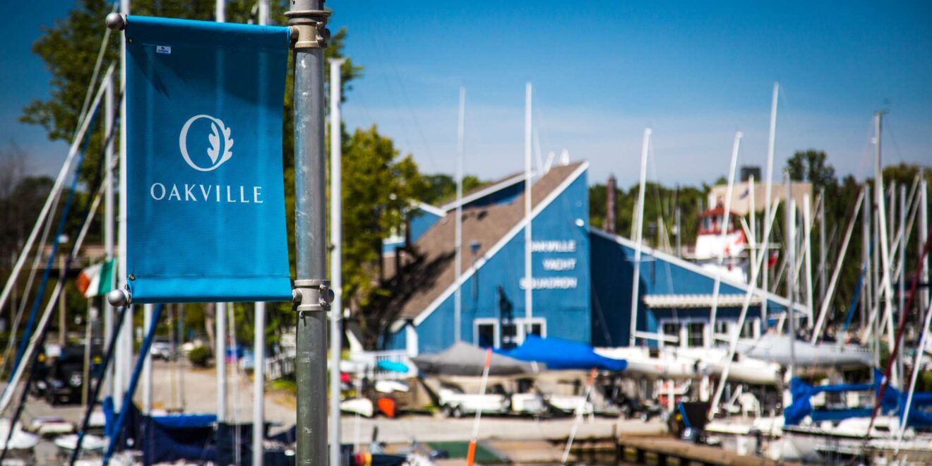 Oakville Harbour marina in Central Oakville, Oakville Ontario