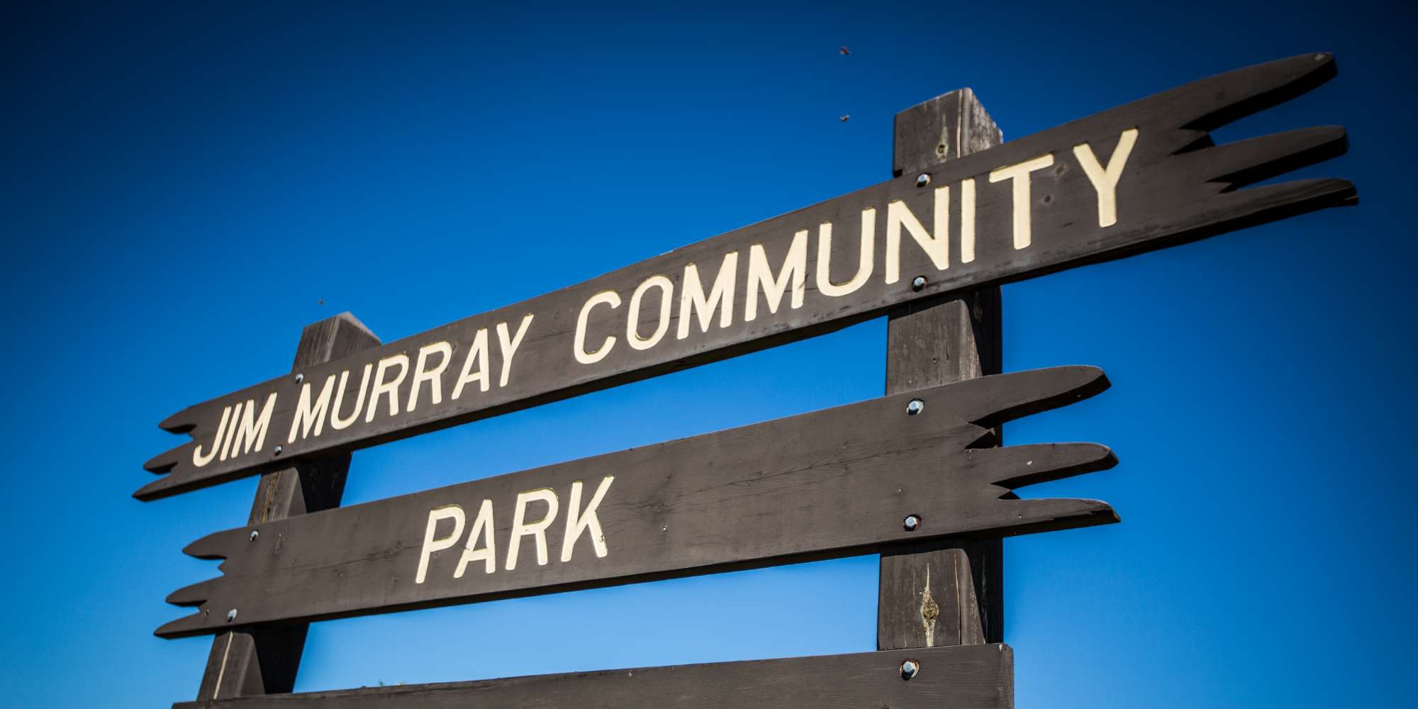 Murray Community Park sign in Churchill Meadows neighbourhood Mississauga