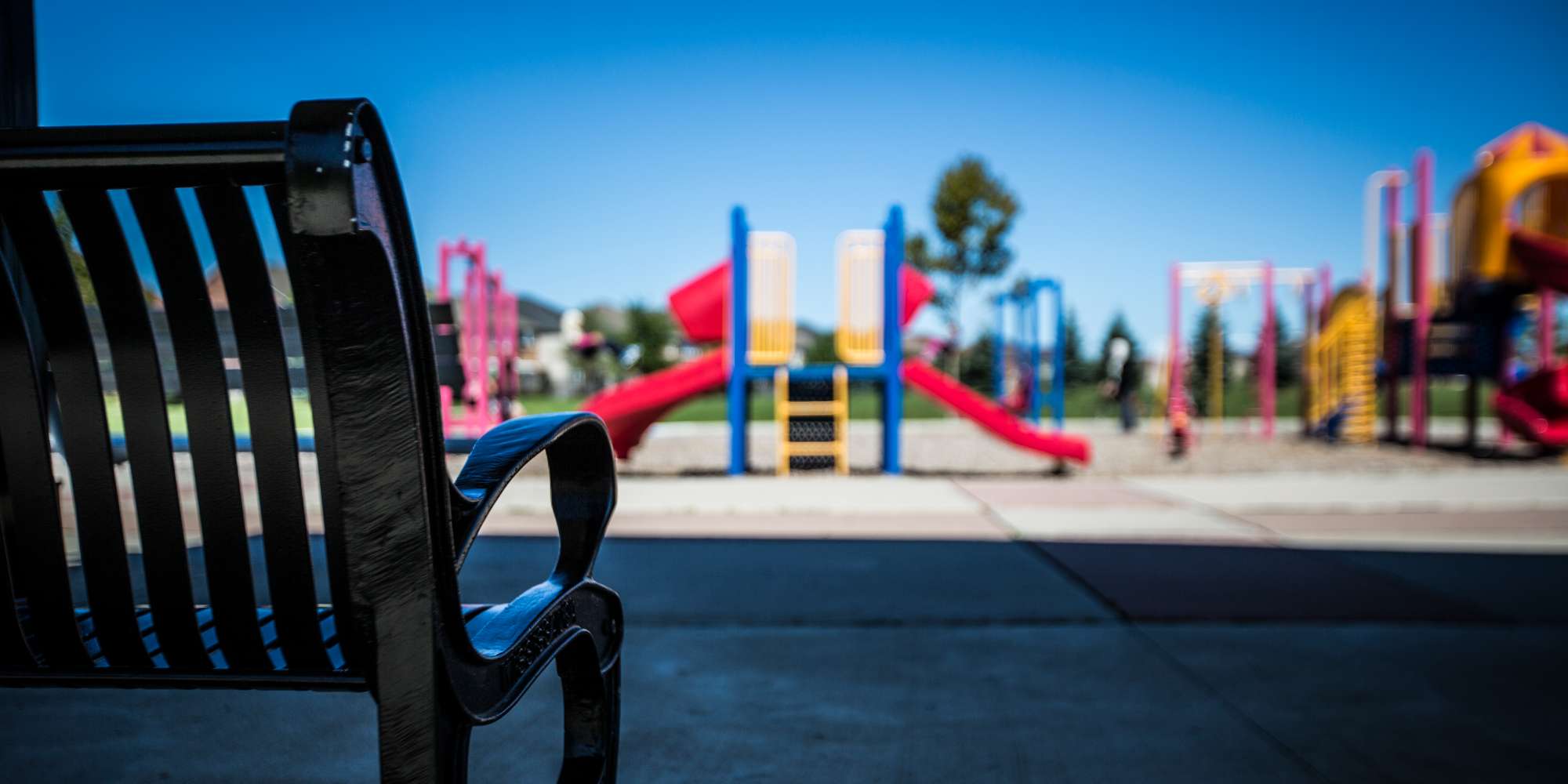 Skatepark and recreation area in Churchill Meadows neighbourhood Mississauga